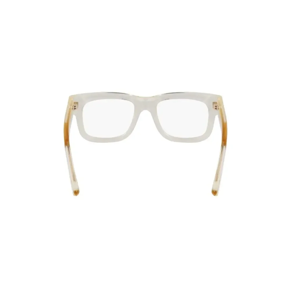 New Victoria Beckham VB2671 771 Transparent Square Frame Glasses Authentic